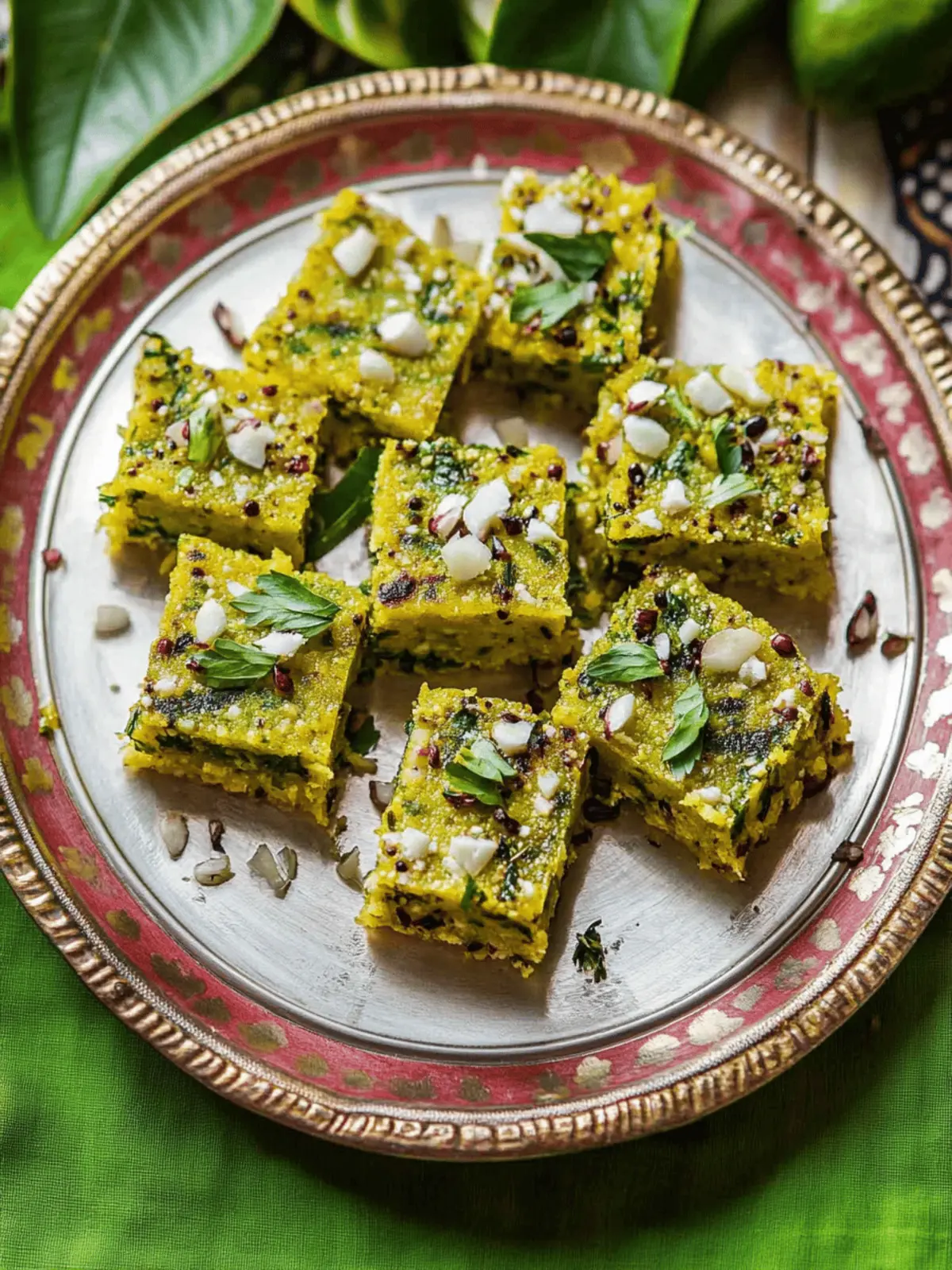 Sprouts Dhokla