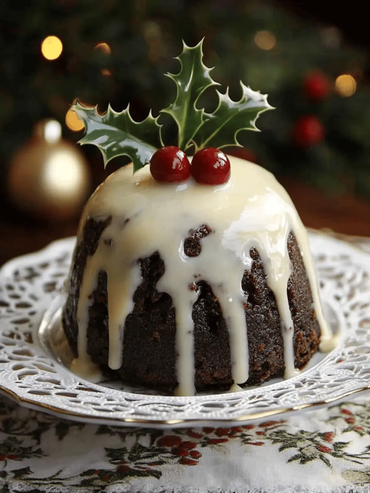 British Christmas Pudding