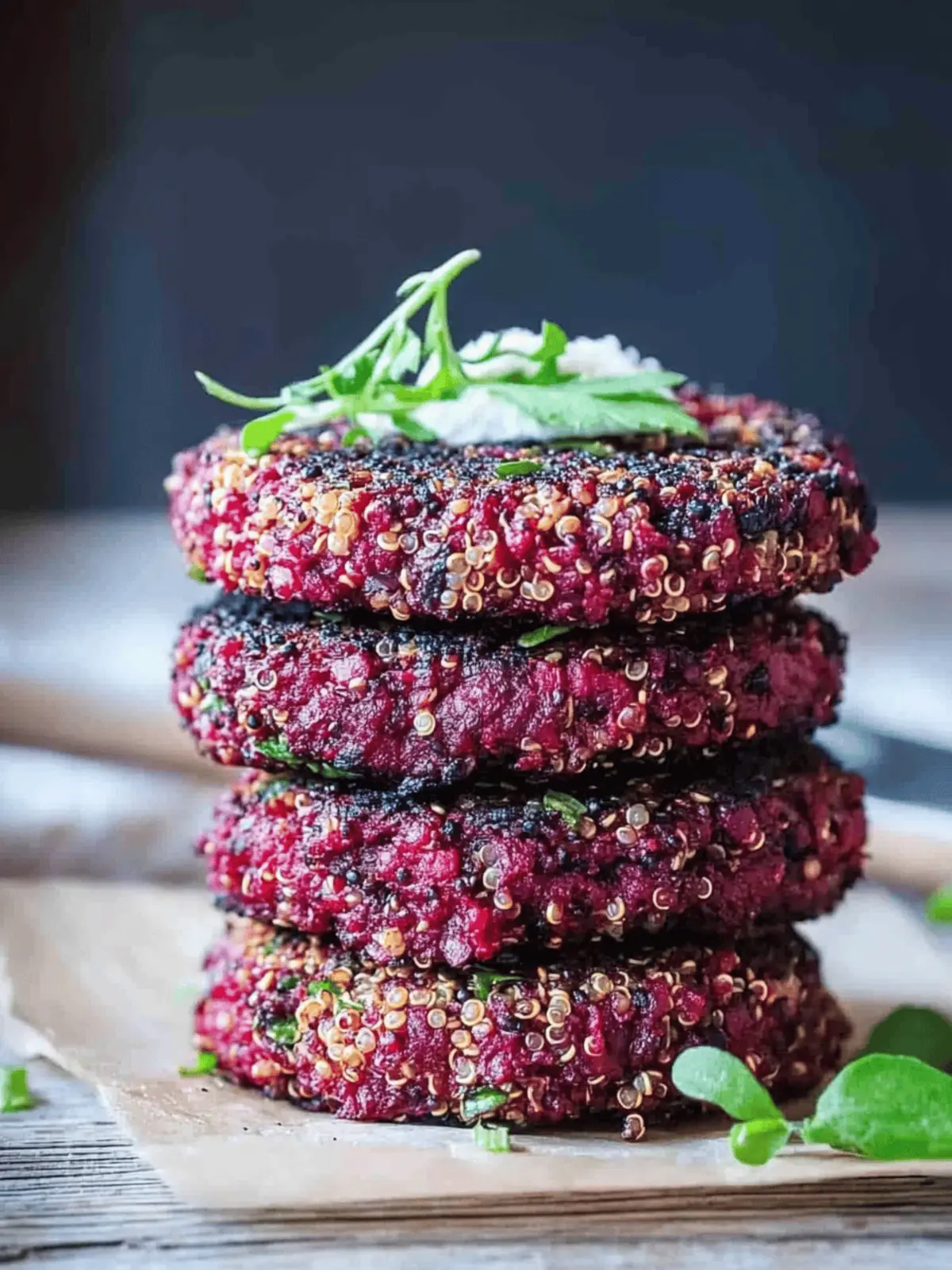 Savory Beet and Goat Cheese Quinoa Patties That Wow! 3 Beet and Goat Cheese Quinoa Patties