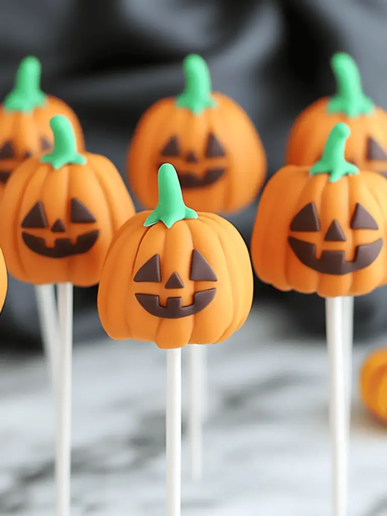 Pumpkin Cake Pops