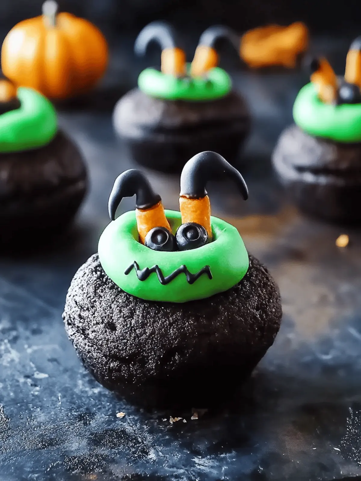 Spellbinding Cauldron Cookies