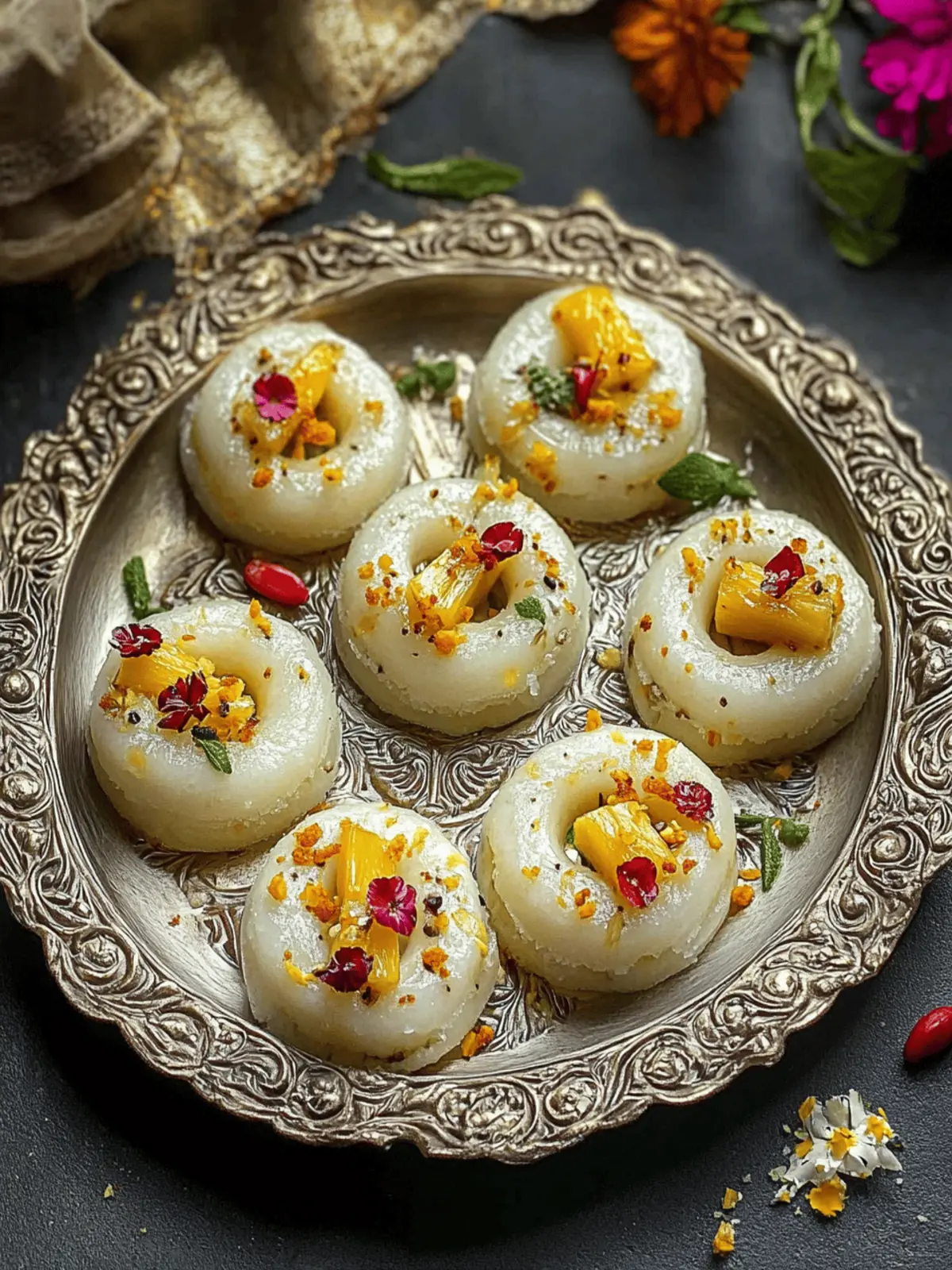 Pineapple Sandesh