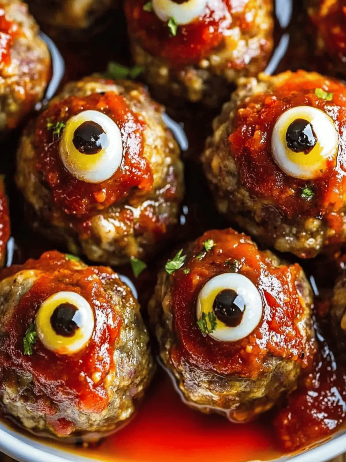 Eyeball Meatballs