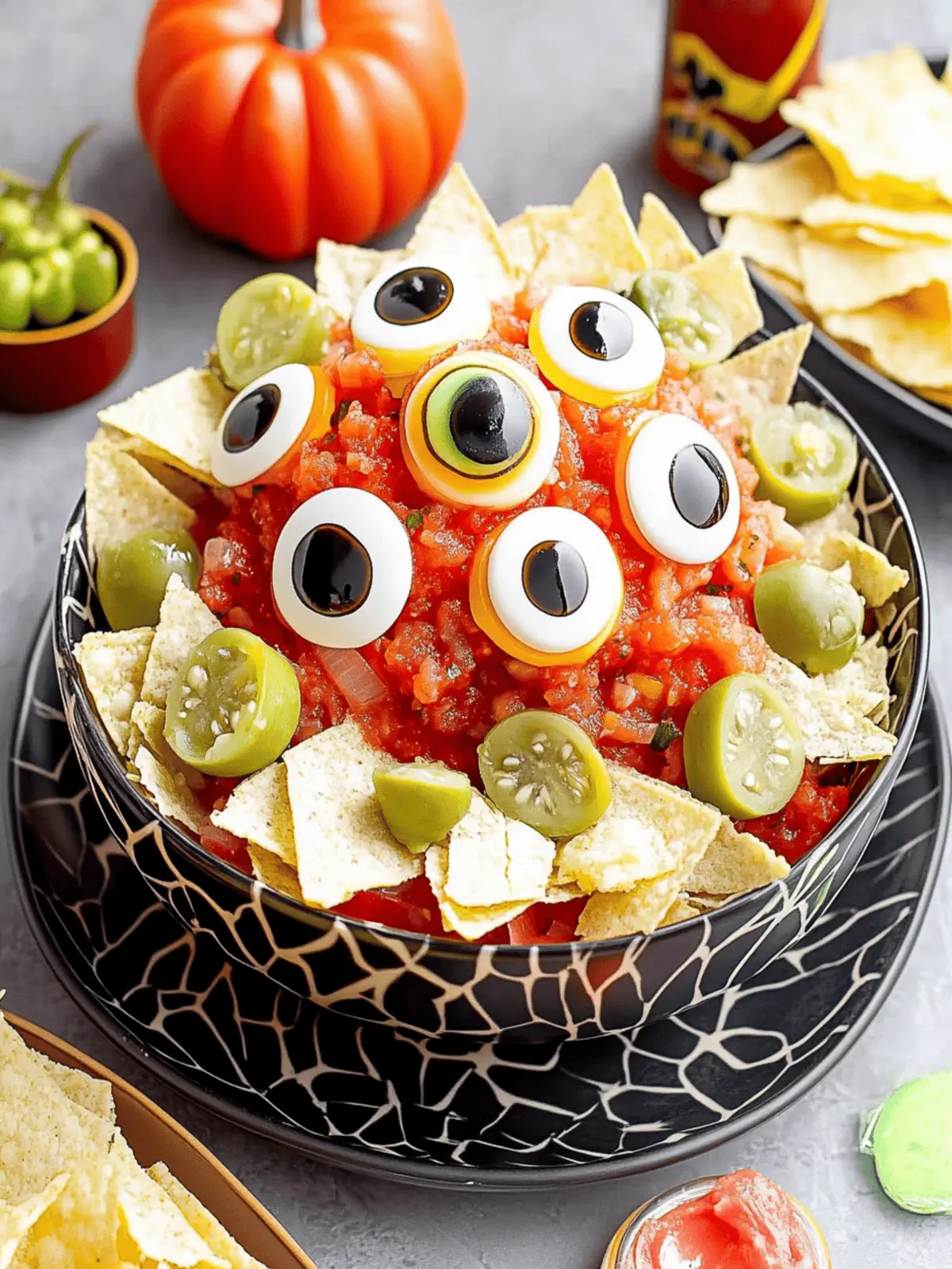Halloween Eyeball Salsa