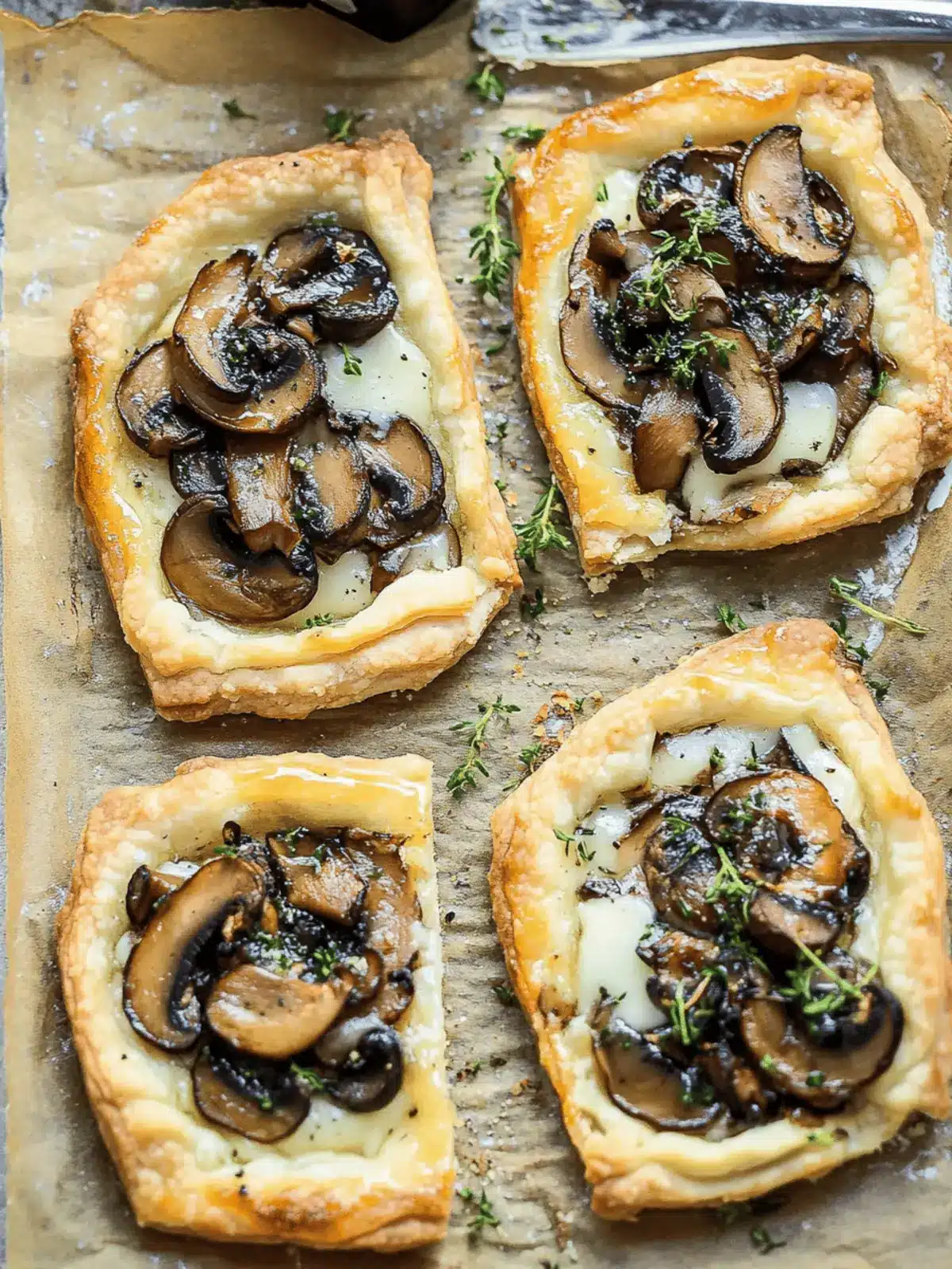 Irresistible Mushroom Tartlets for a Cozy Night In 4 Mushroom Tartlets