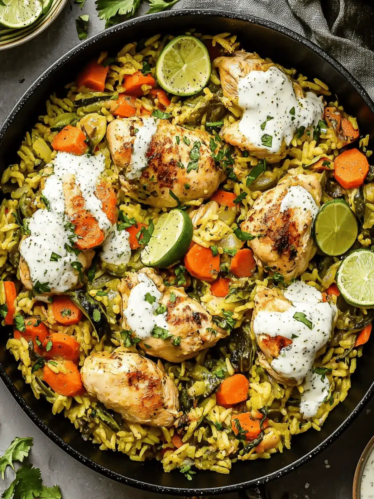 Arroz con Pollo Verde: Simple One-Pan Delight for Dinner 3 Arroz con Pollo Verde
