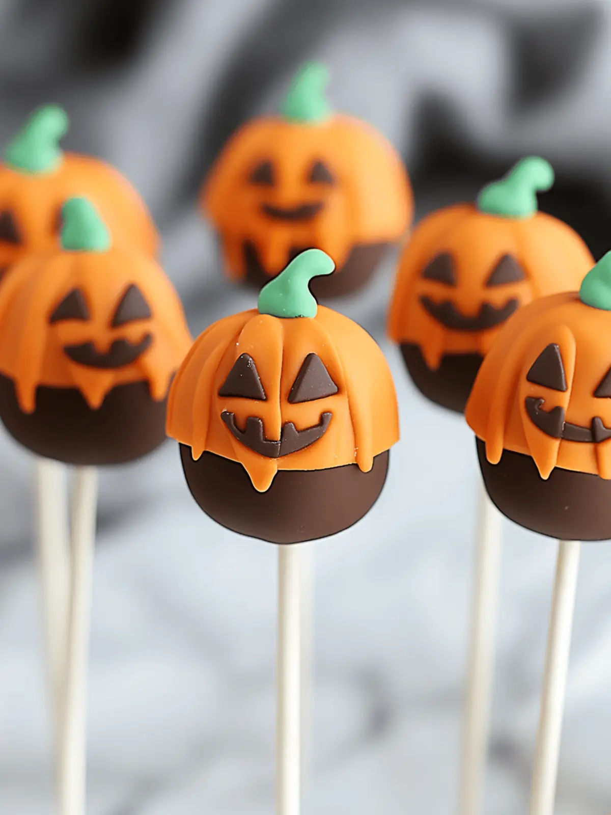 Pumpkin Cake Pops