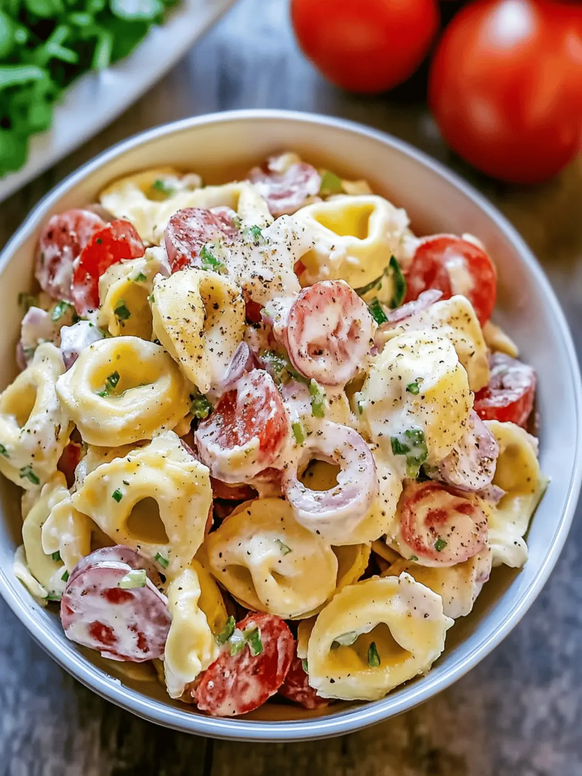 Savor Summer with Fresh Grinder Tortellini Salad Delight 2 Grinder Tortellini Salad
