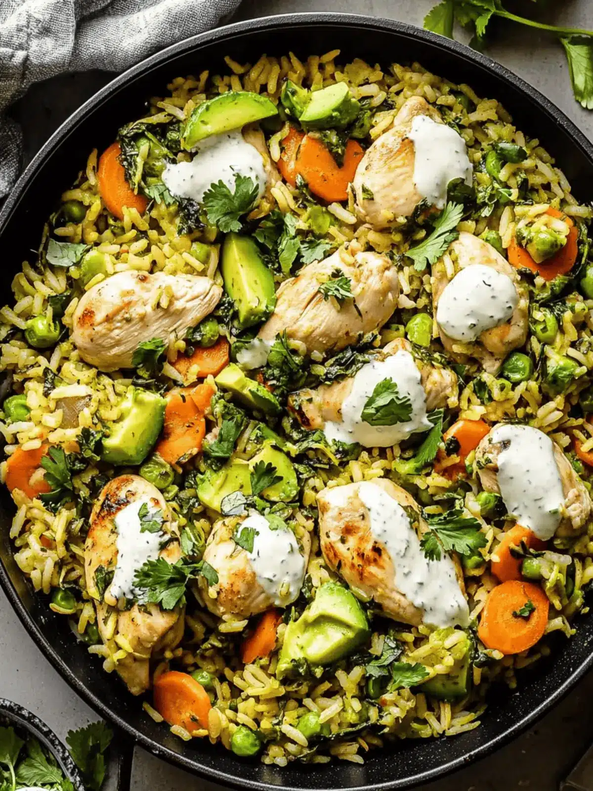 Arroz con Pollo Verde: Simple One-Pan Delight for Dinner 4 Arroz con Pollo Verde