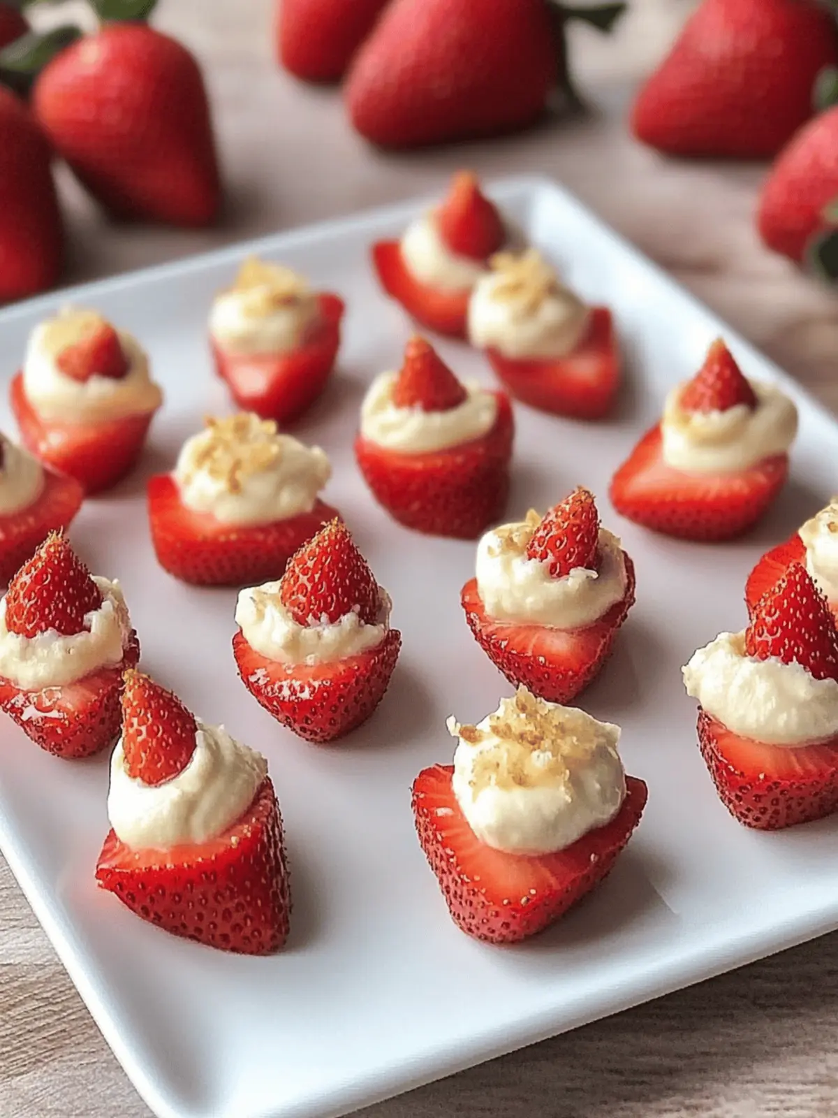 Deviled Strawberries: Your New Favorite Cheesecake Treat 2 Deviled Strawberries