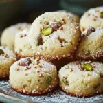 Pistachio Wedding Cookies