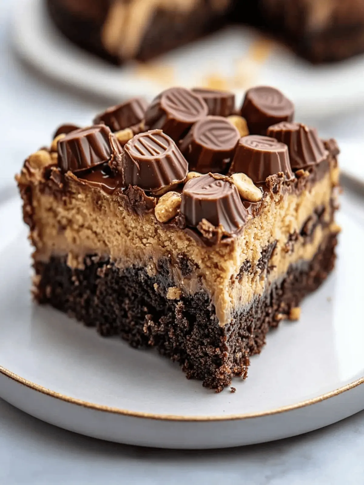 Peanut Butter Cup Dump Cake