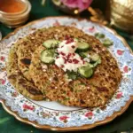 Cucumber Millet Thalipeeth