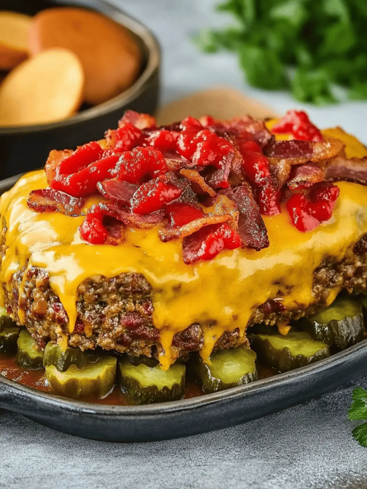Bacon Cheeseburger Meatloaf