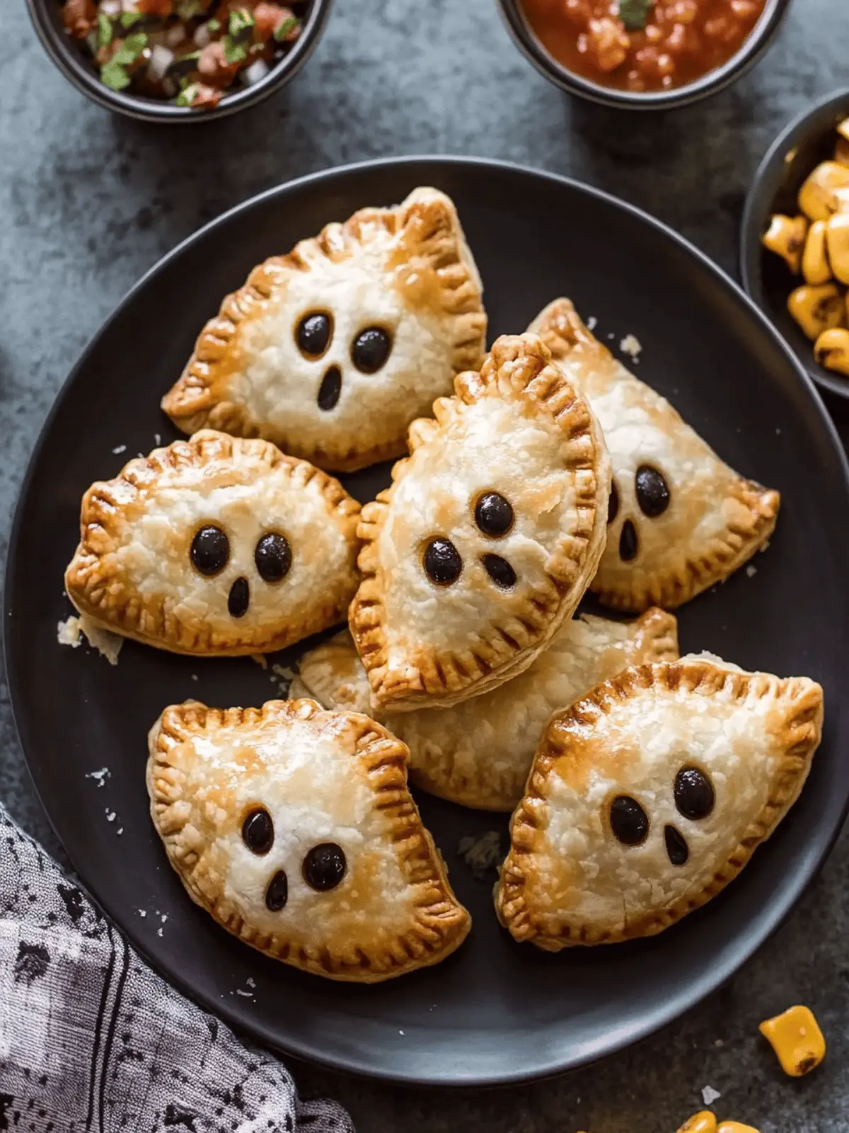 Ghost Taco Hand Pies
