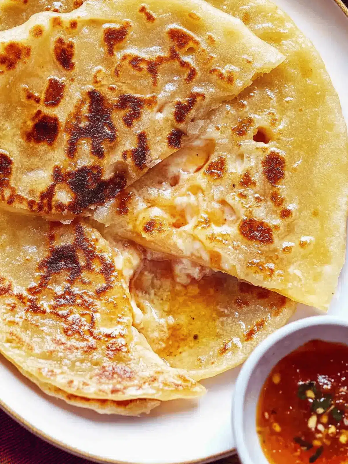 Cheese Paratha