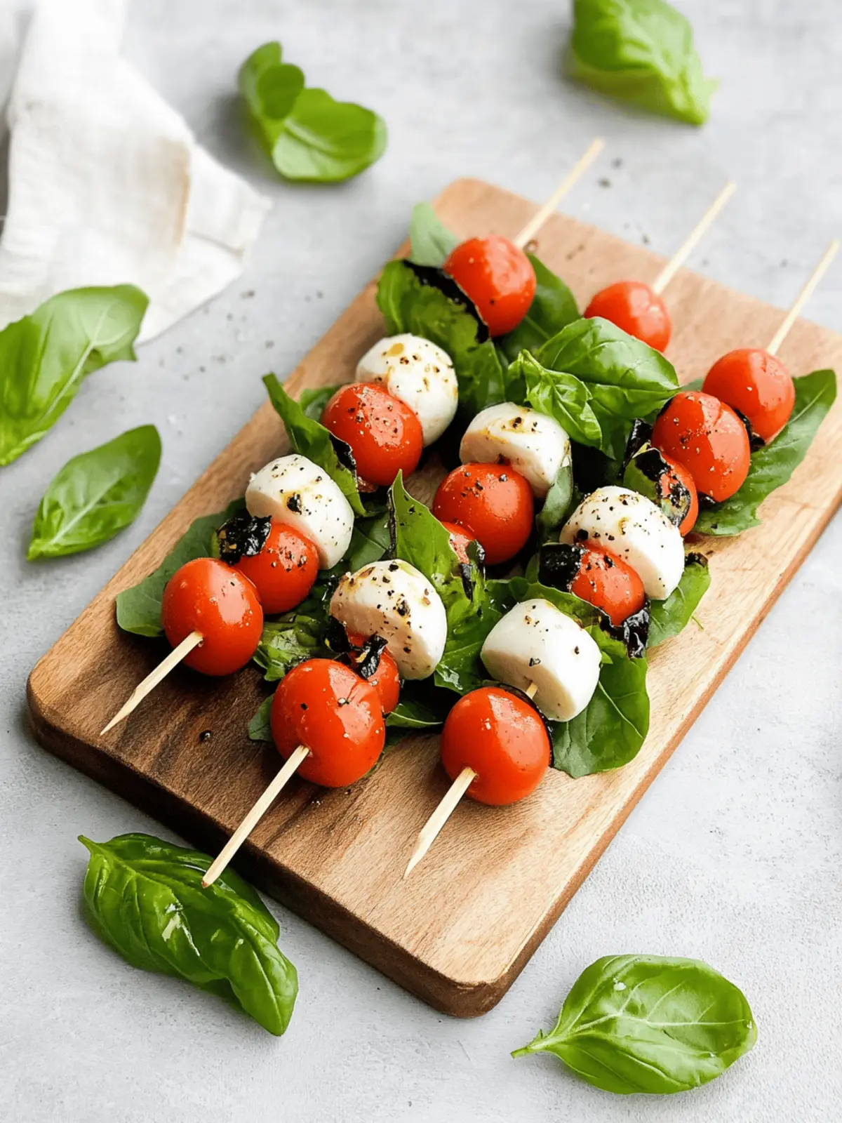Caprese Salad Skewers: A Fresh Twist for Your Next Gathering 2 Caprese Salad Skewers