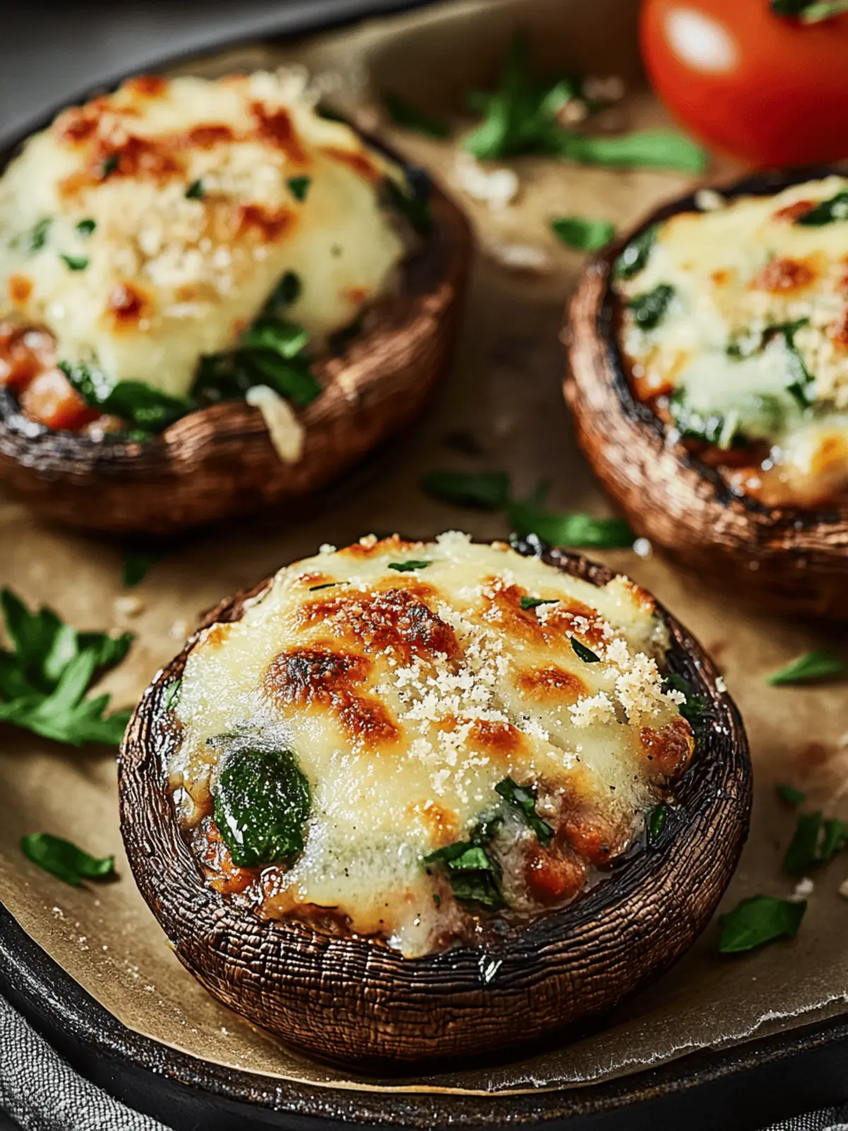 Savor Every Bite of Stuffed Portobello Mushrooms Bliss 4 Stuffed Portobello Mushrooms