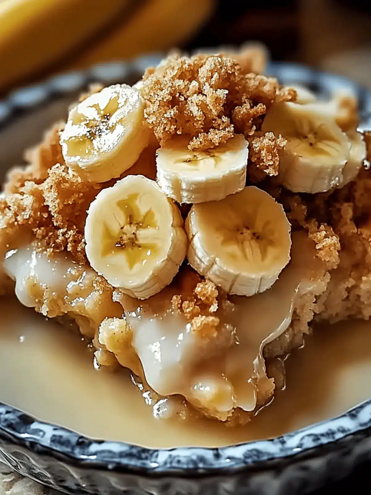 Southern Banana Cobbler