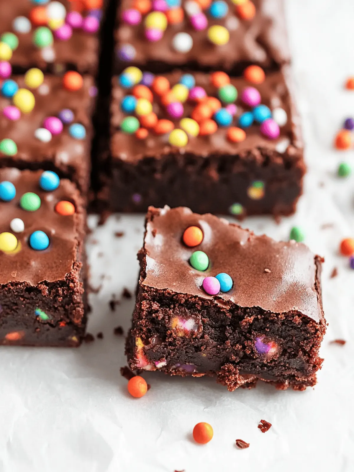 Irresistibly Fudgy Homemade Cosmic Brownies You’ll Adore 2 Homemade Cosmic Brownies