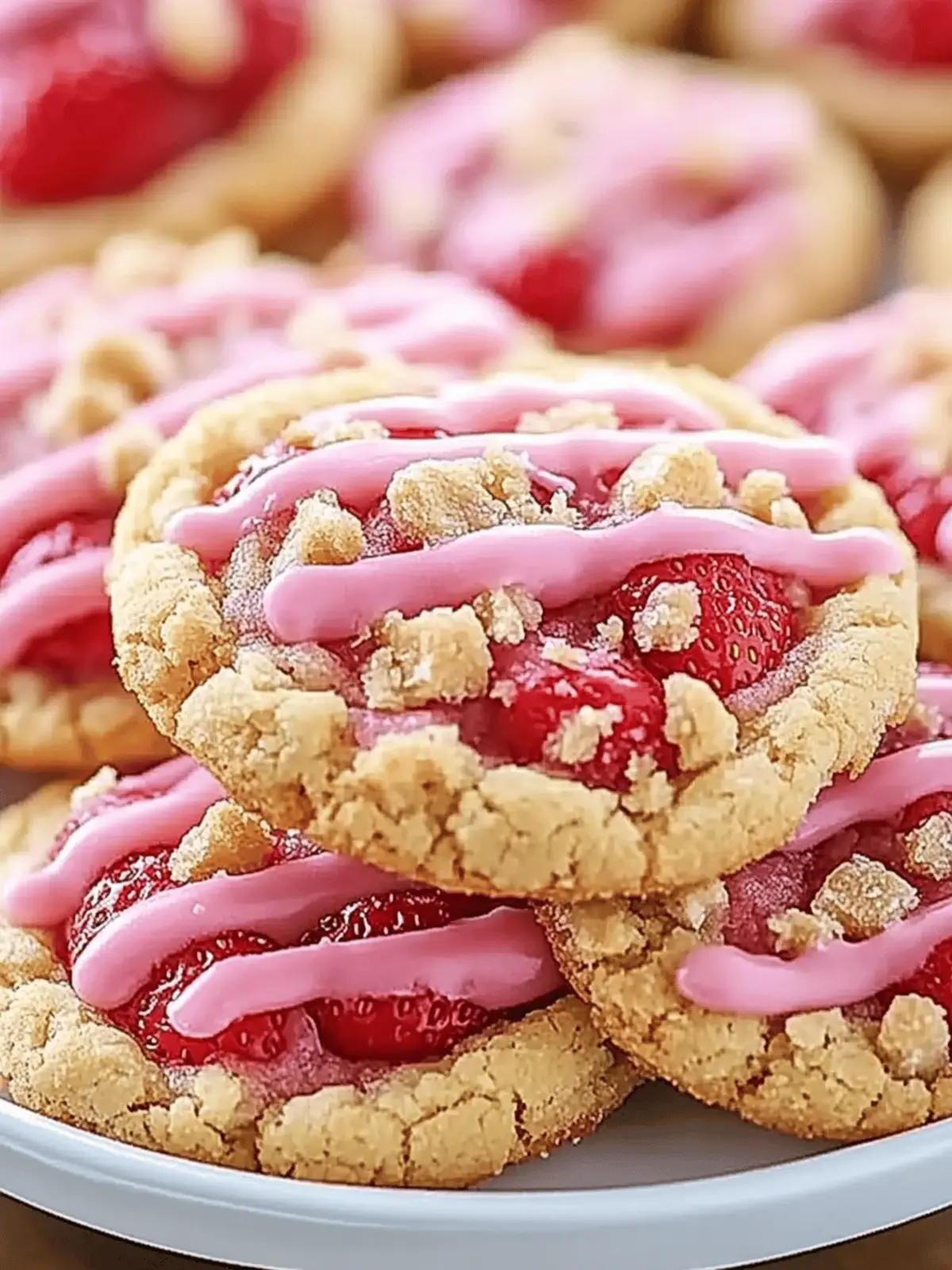 Irresistible Strawberry Crunch Cookies for Nostalgic Summer Joy 4 Strawberry Crunch Cookies