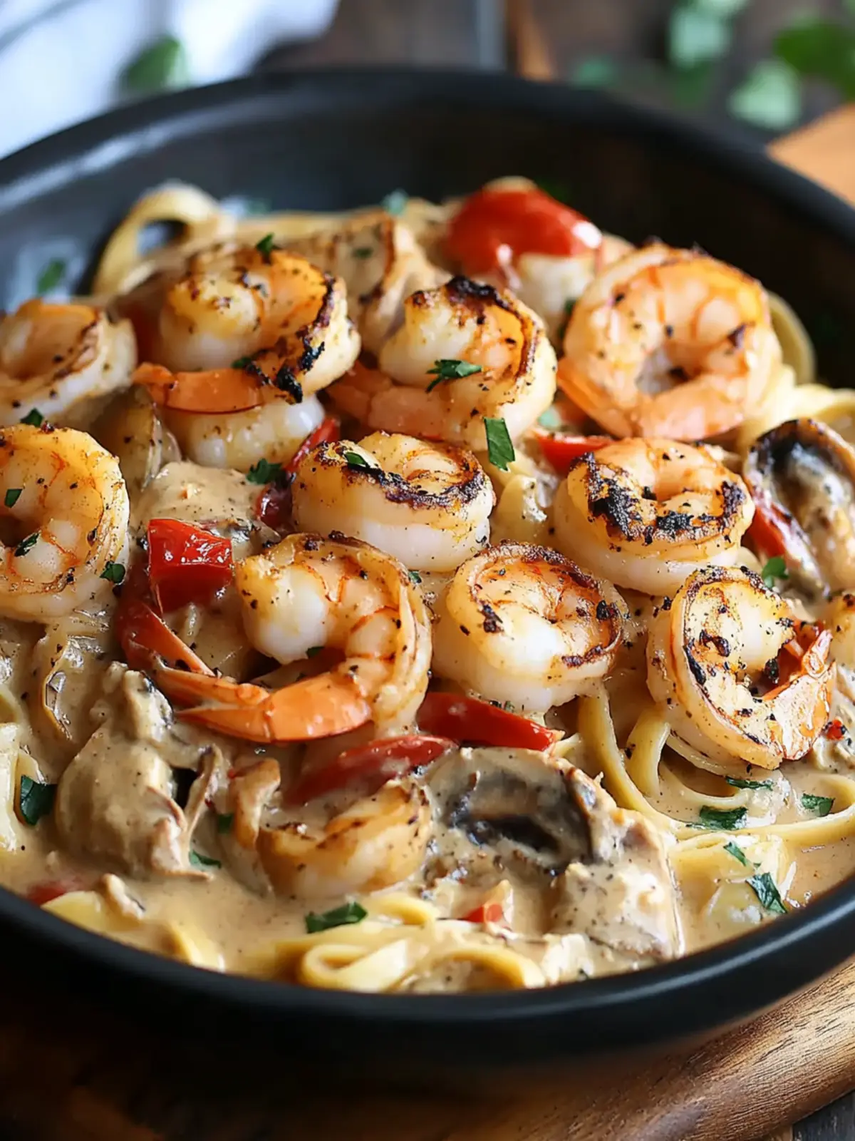 Indulge in Blackened Shrimp Stroganoff: A Spicy Delight 2 Blackened Shrimp Stroganoff