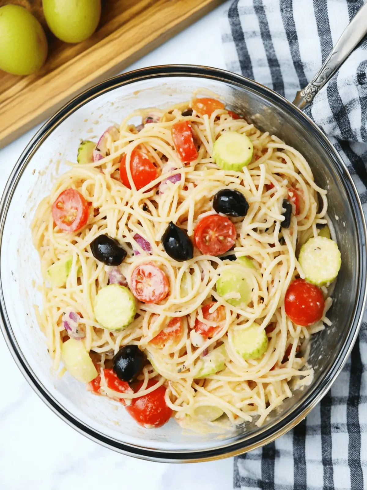 Zesty Summer Spaghetti Salad That’s a Picnic Essential 3 Summer Spaghetti Salad