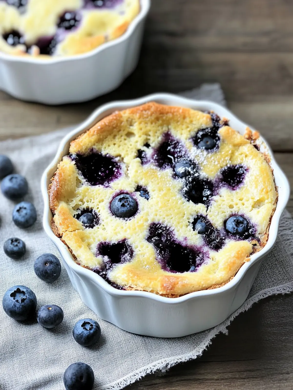 Irresistible Blueberry Lemon Clafoutis in Just 20 Minutes 2 Blueberry Lemon Clafoutis