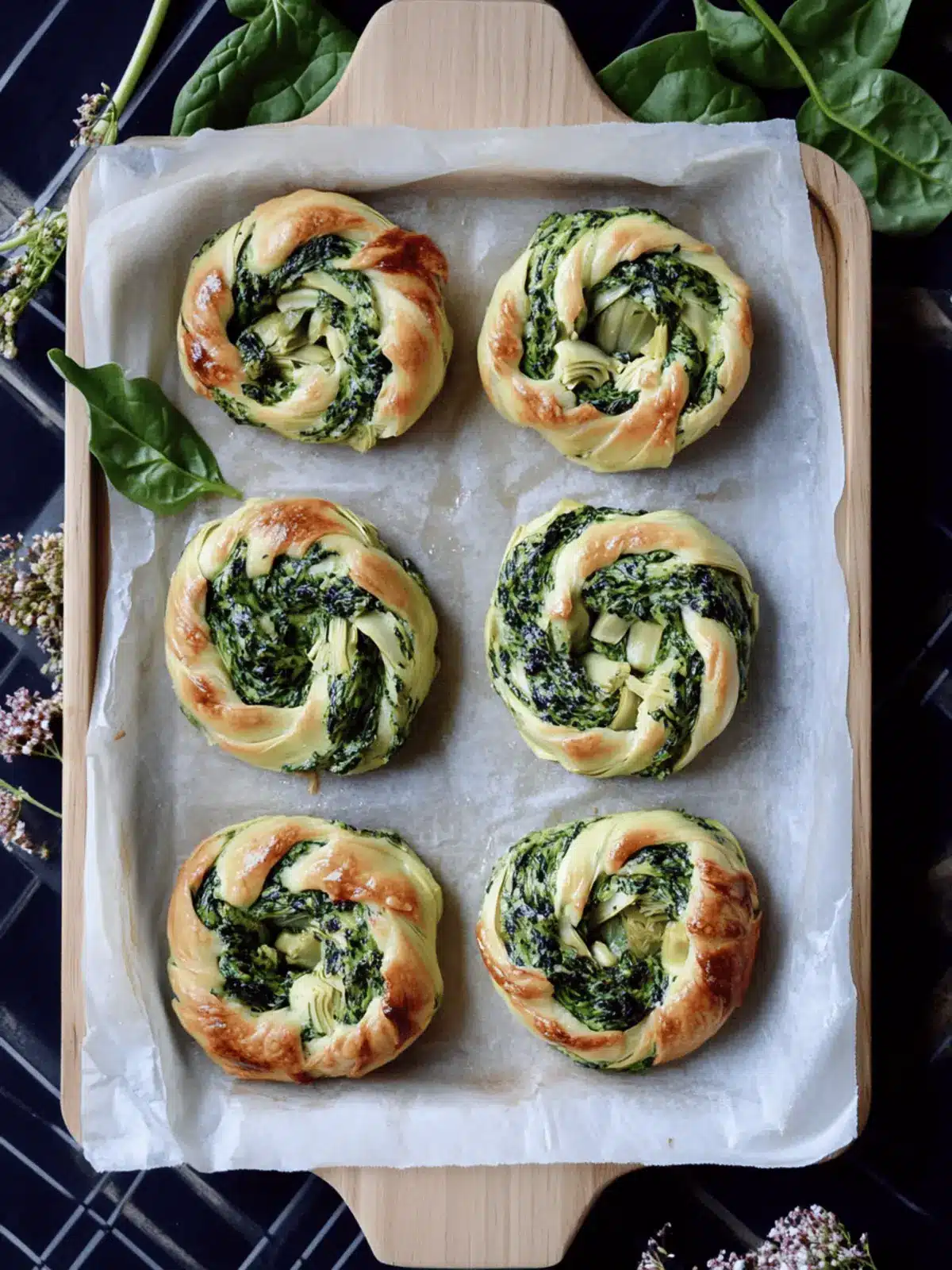 Irresistible Spinach Artichoke Swirls for Your Next Brunch 3 Spinach Artichoke Swirls