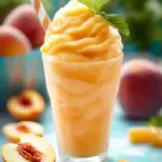 Homemade Peach Slurpee