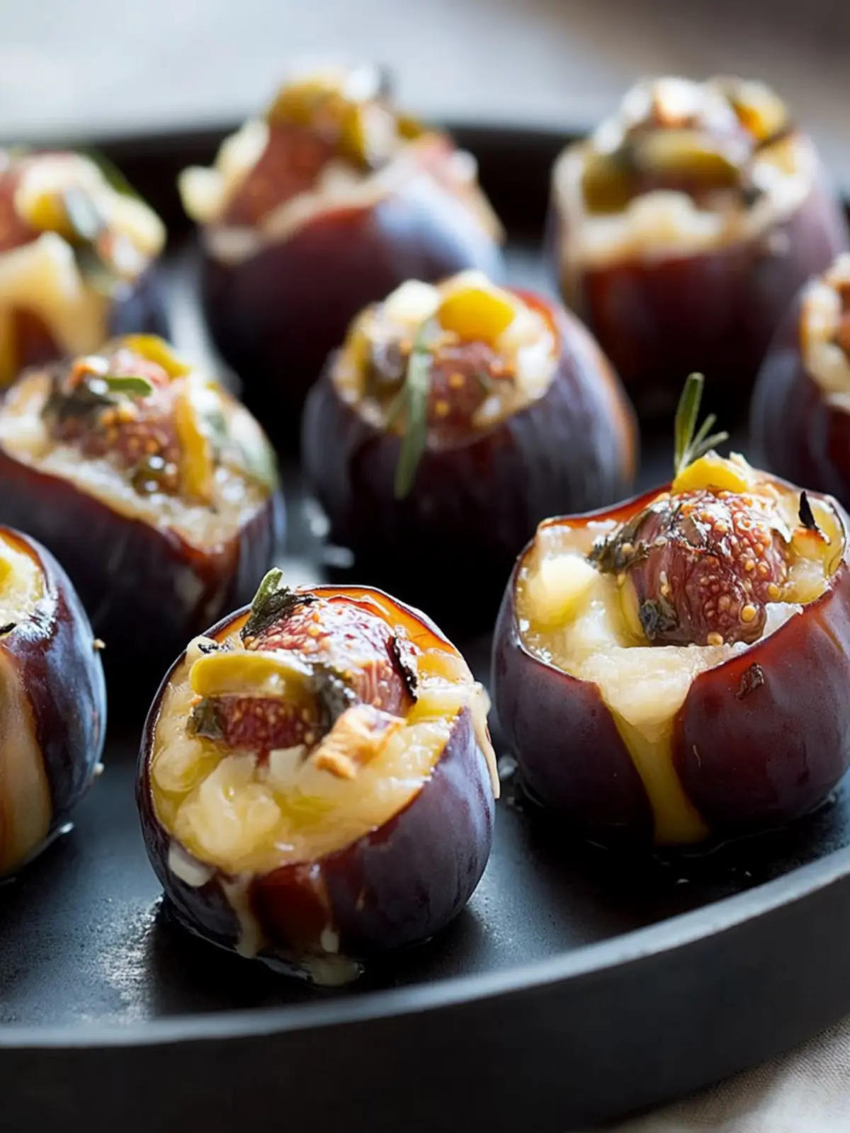 Bleu Cheese Stuffed Figs