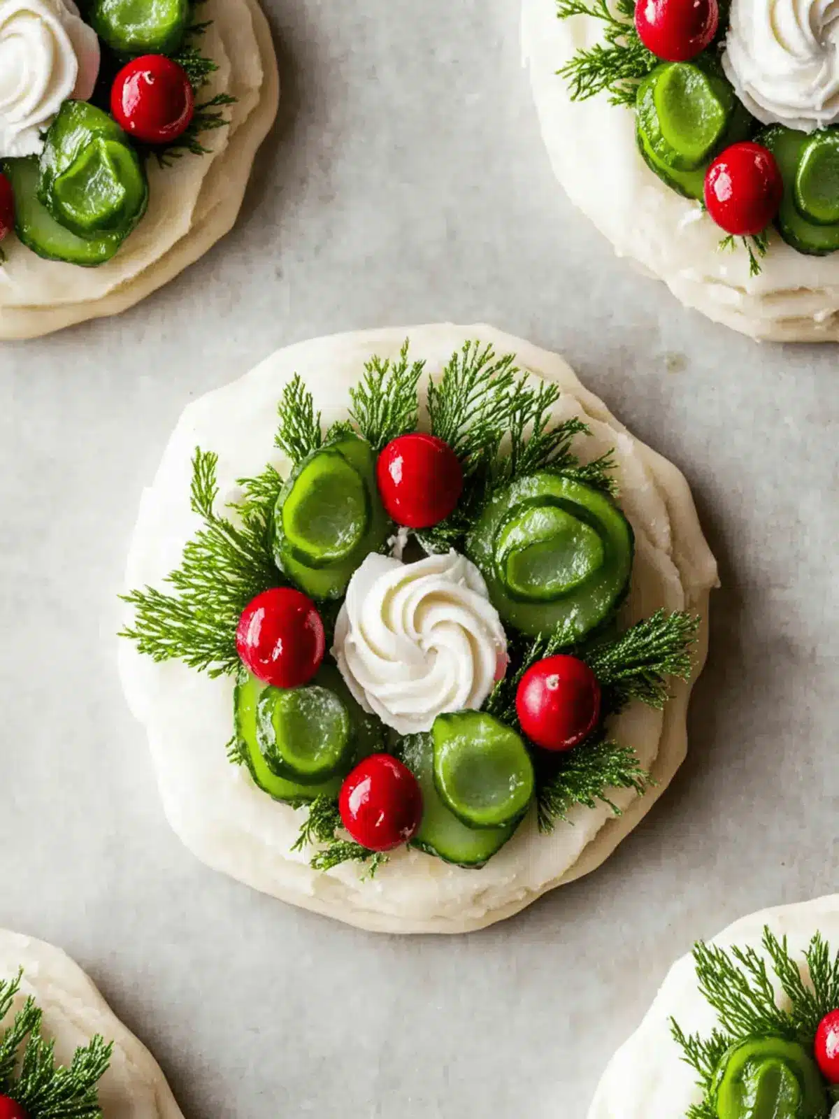 Christmas Wreath Appetizers
