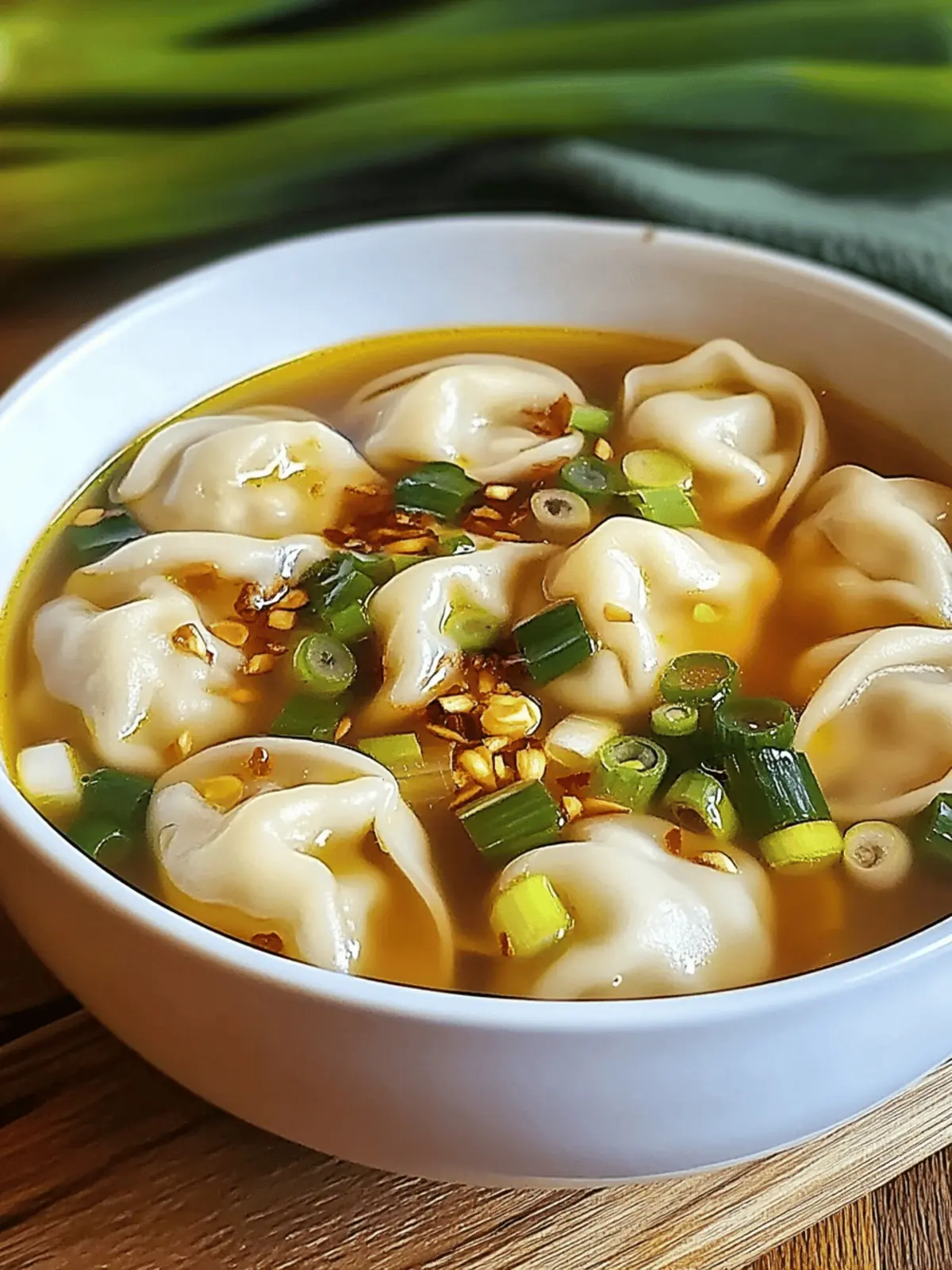 Wonton Soup
