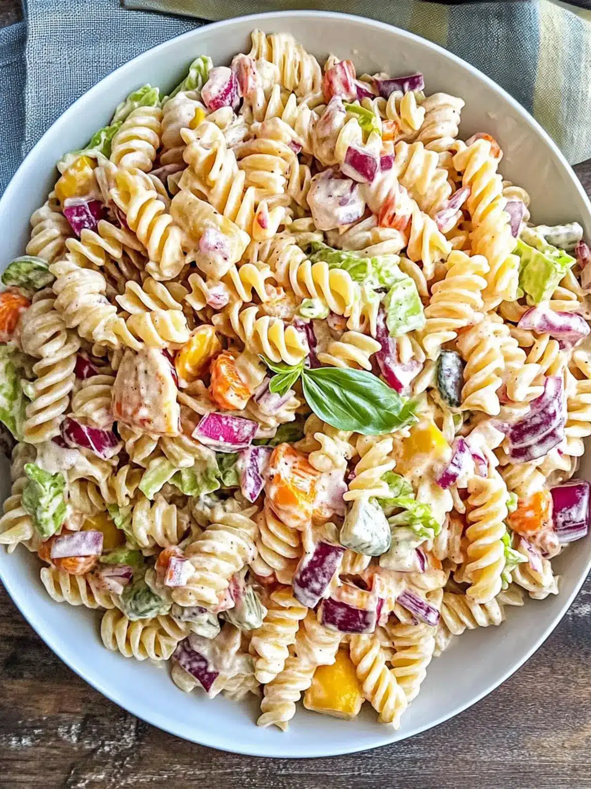 Thanksgiving Pasta Salad