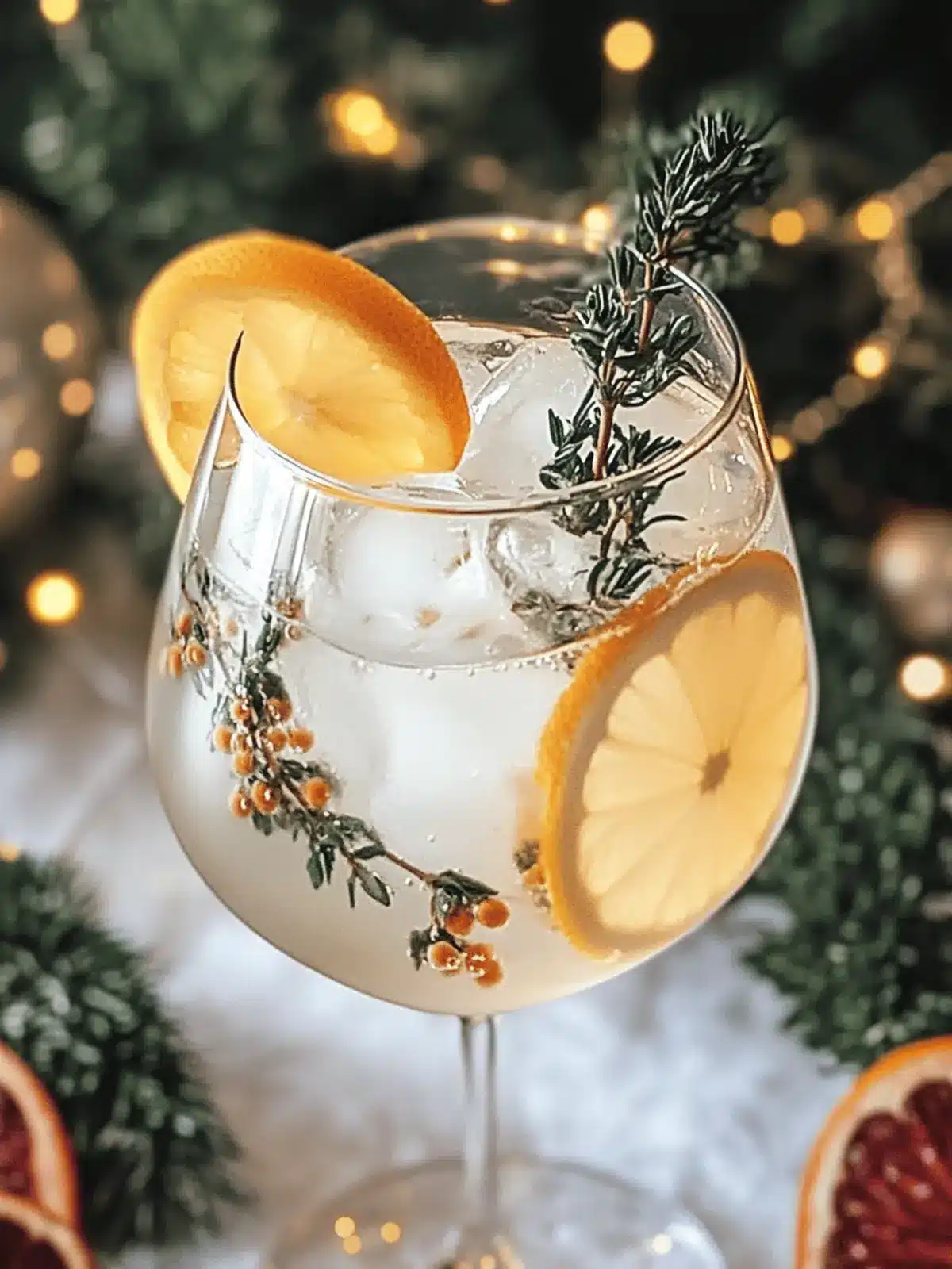 Winter Wonderland Gin and Tonic to Brighten Your Evenings 4 Winter Wonderland Gin and Tonic