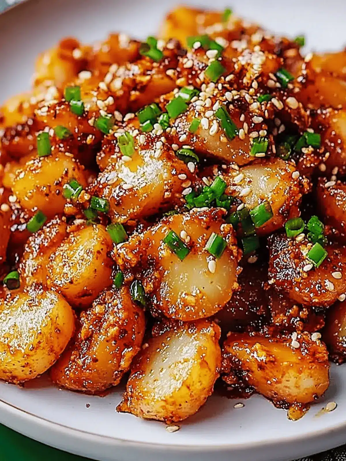 Crispy Korean Potato Dish