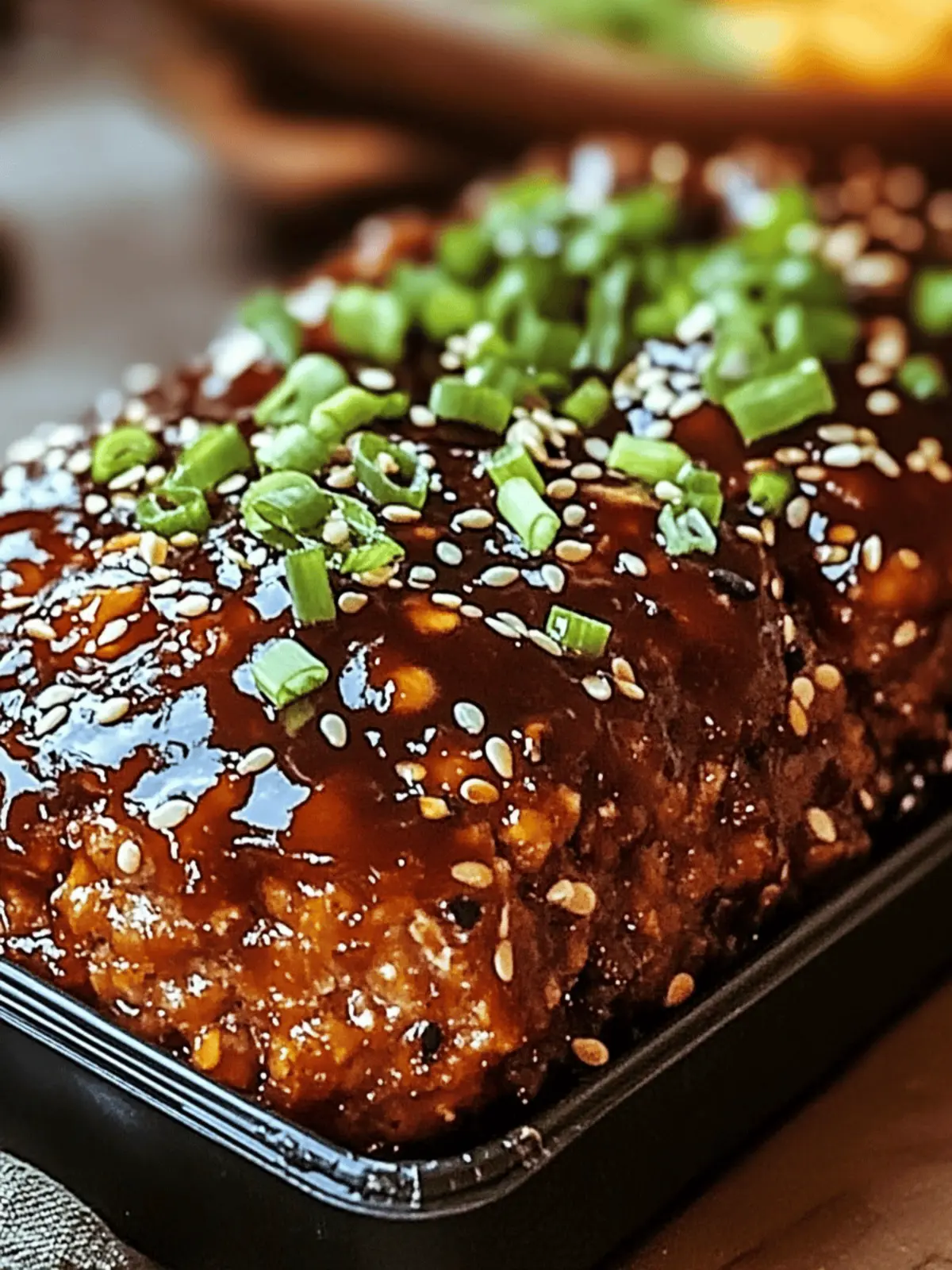 Sweet & Spicy Korean BBQ Meatloaf: Comfort with a Kick 2 Sweet & Spicy Korean BBQ Meatloaf