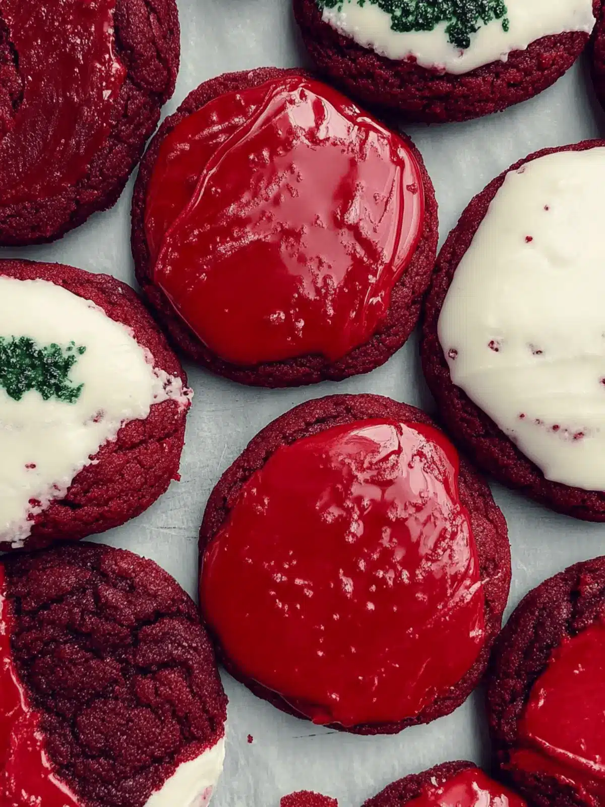 Red Velvet Pan-Banging Cookies