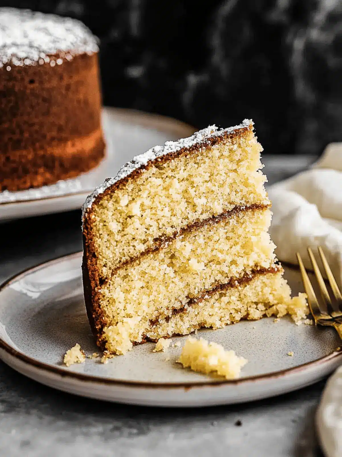 Irresistible Yellow Cake with Luscious Chocolate Frosting 4 Yellow Cake