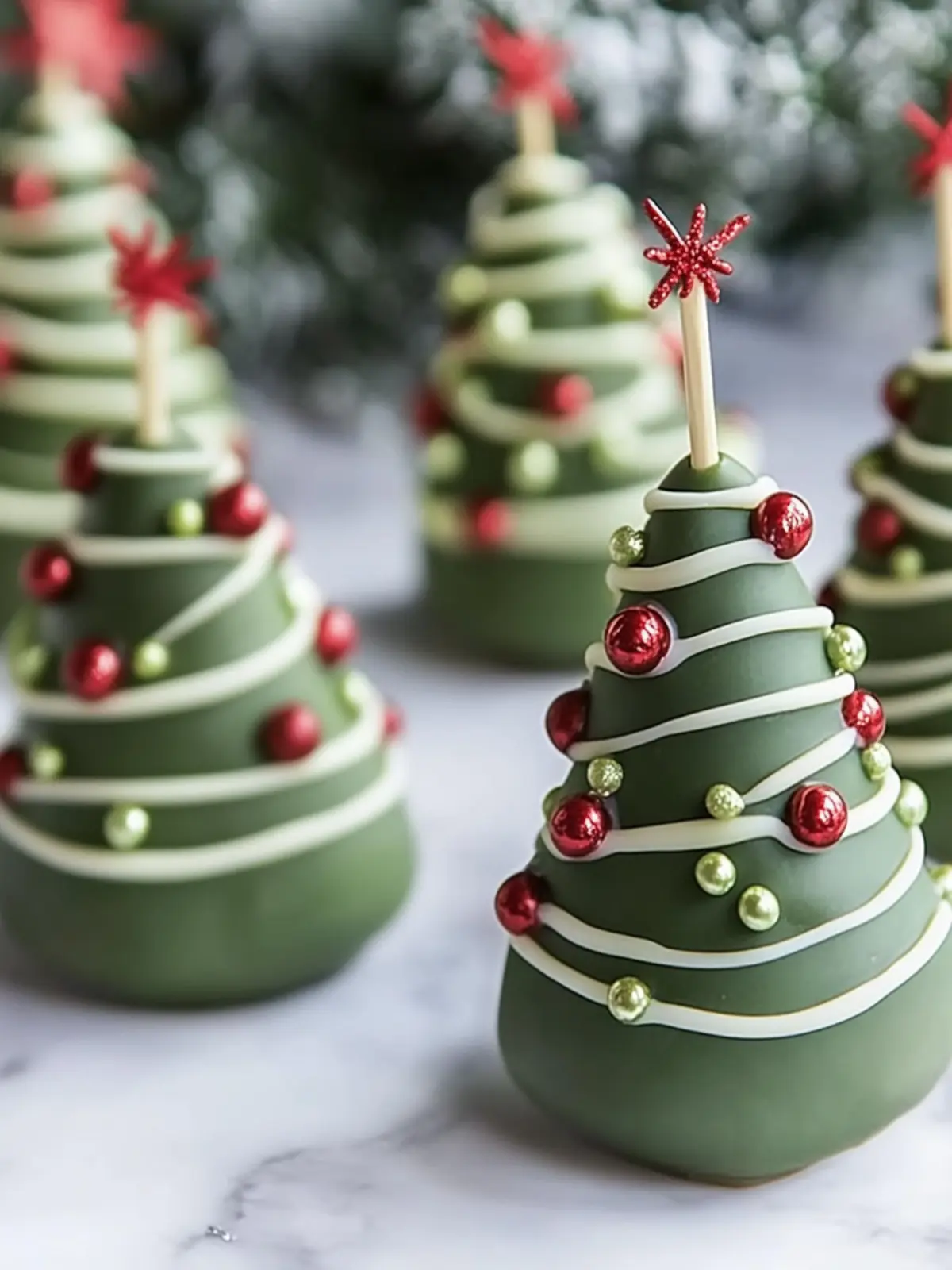 Festive Christmas Tree Cake Pops to Brighten Your Holiday! 2 Christmas Tree Cake Pops