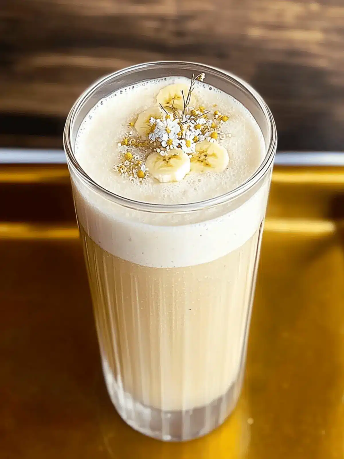 Banana Chamomile Tea Smoothie