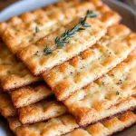 Homemade Cheese Crackers