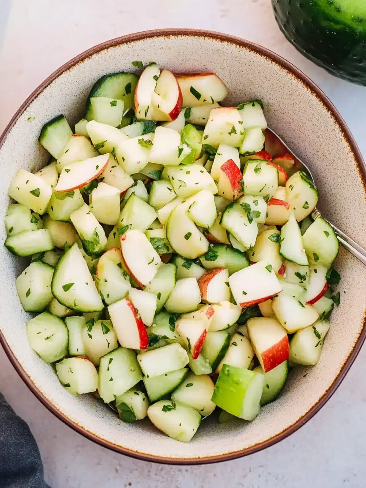 Cucumber Apple Salad