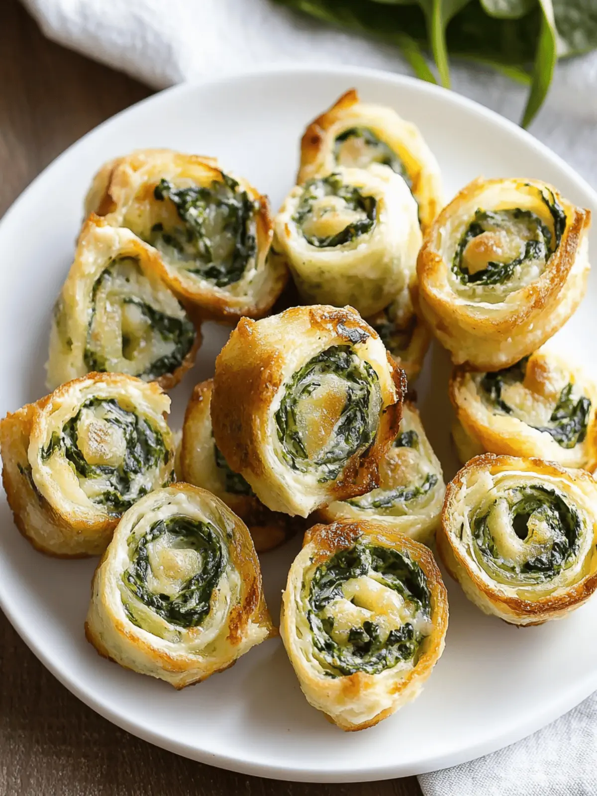 Spinach Dip in Bite-Sized Pinwheels – Your New Party Favorite 5 Spinach Dip in Bite-Sized Pinwheels