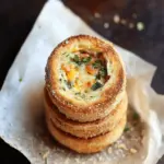 Bread cheese rings