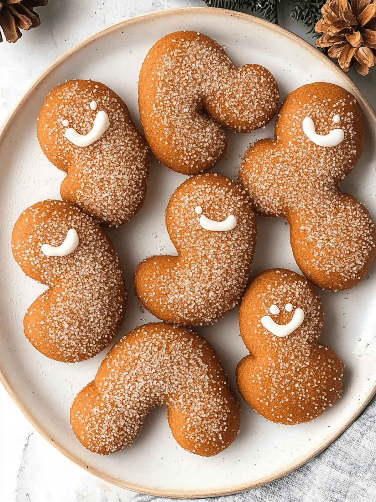 Gingerbread Donuts with Creamy Spiced Filling Delight 4 Gingerbread Donuts