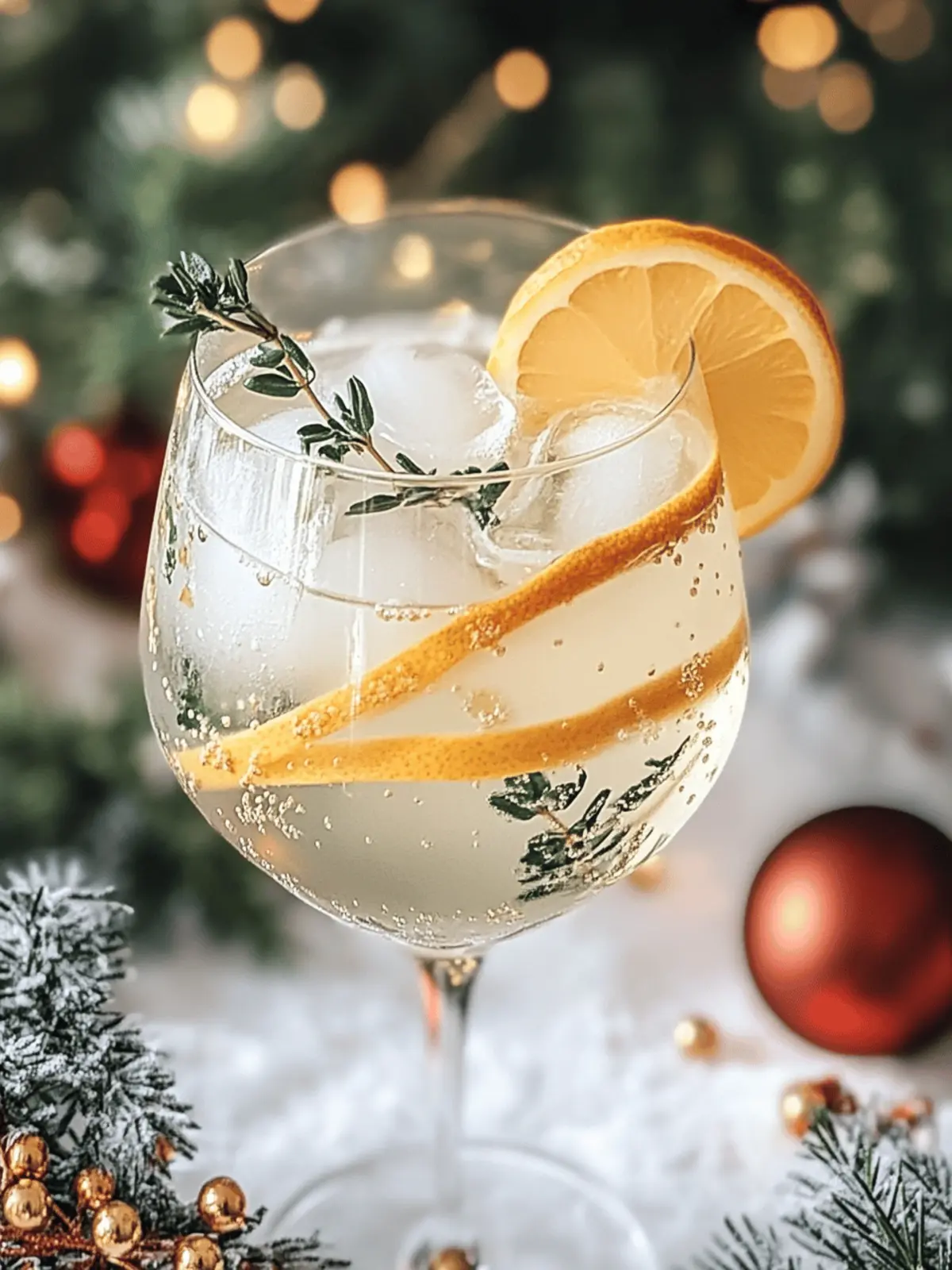 Winter Wonderland Gin and Tonic to Brighten Your Evenings 2 Winter Wonderland Gin and Tonic