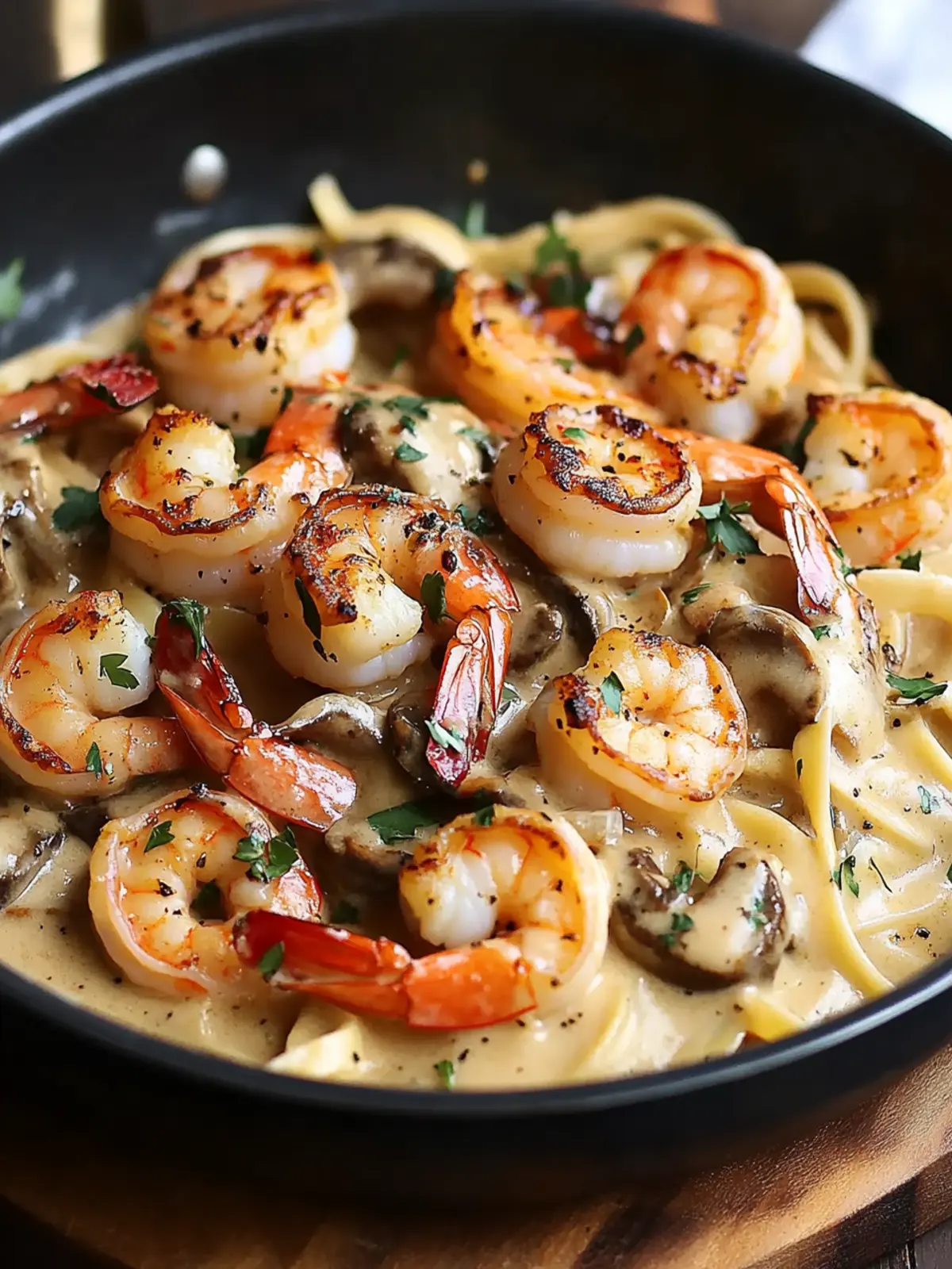 Indulge in Blackened Shrimp Stroganoff: A Spicy Delight 4 Blackened Shrimp Stroganoff