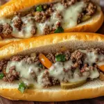 Ground Beef Philly Cheesesteaks: Quick & Cheesy Family Treat 6 Ground Beef Philly Cheesesteaks