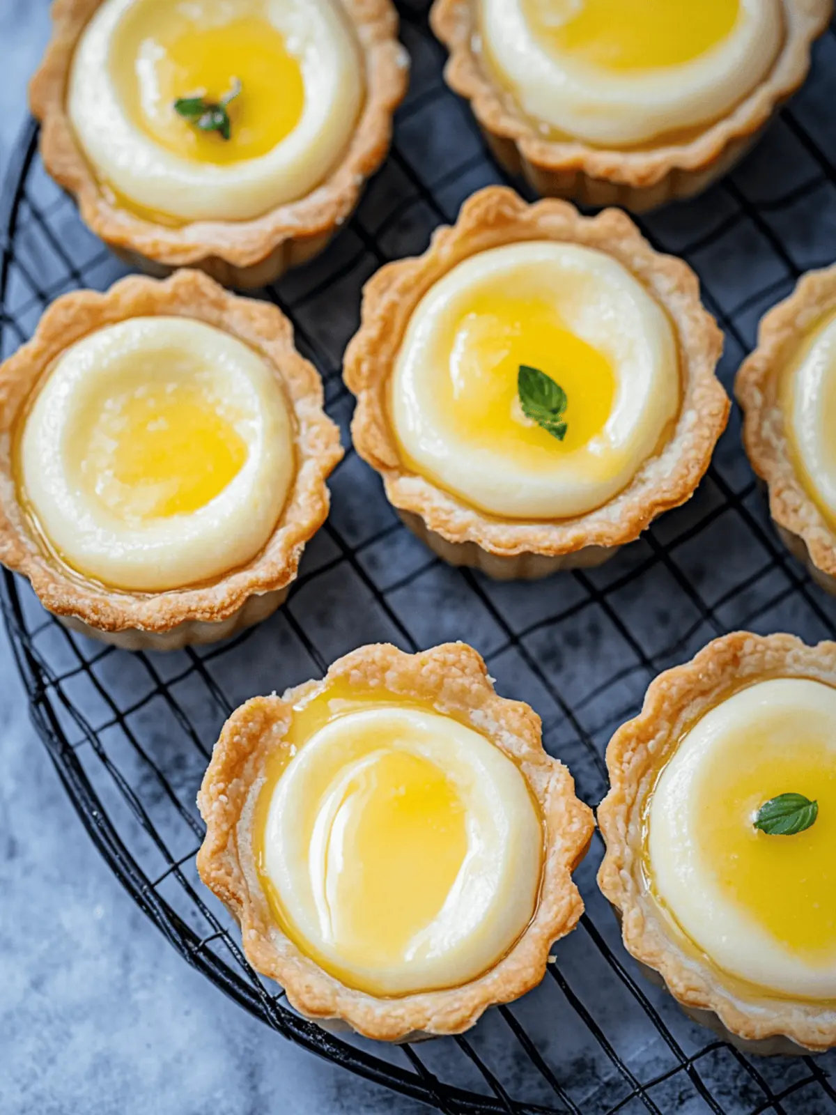 Japanese Cheese Tarts